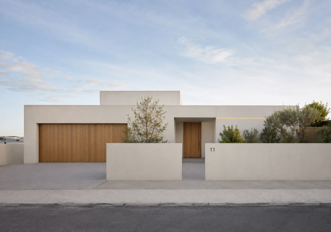 Fachada vivienda unifamiliar
